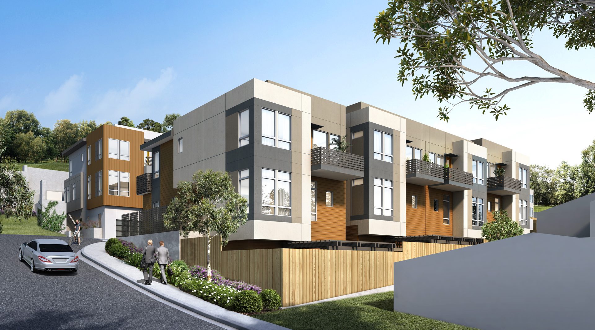 800 Laurel street view rendering